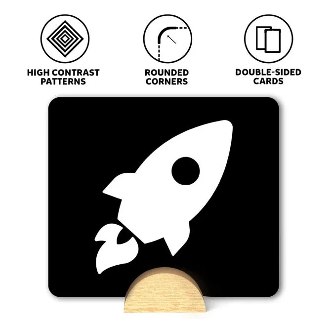 High Contrast Flash Cards