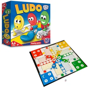 HTI Toys Traditional Games Ludo Family Board Game Set