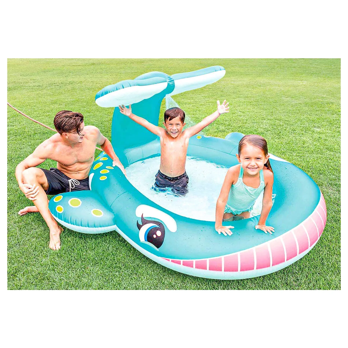 Intex Inflatable Whale Spray Pool