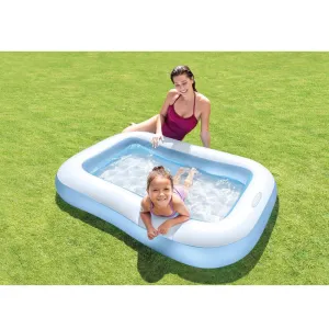 Intex Rectangular Baby Pool With Soft Inflatable Floor 65.5"
