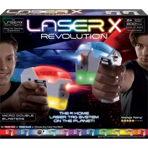 Laser X Revolution Micro Double Blasters, 1 Count