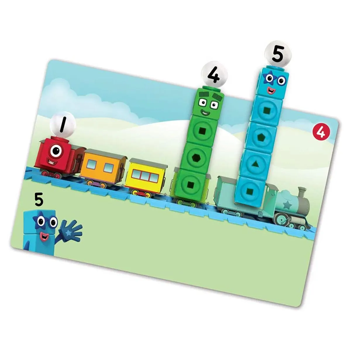 Learning Resources MathLink Cubes Numberblocks 1-10 Activity Set
