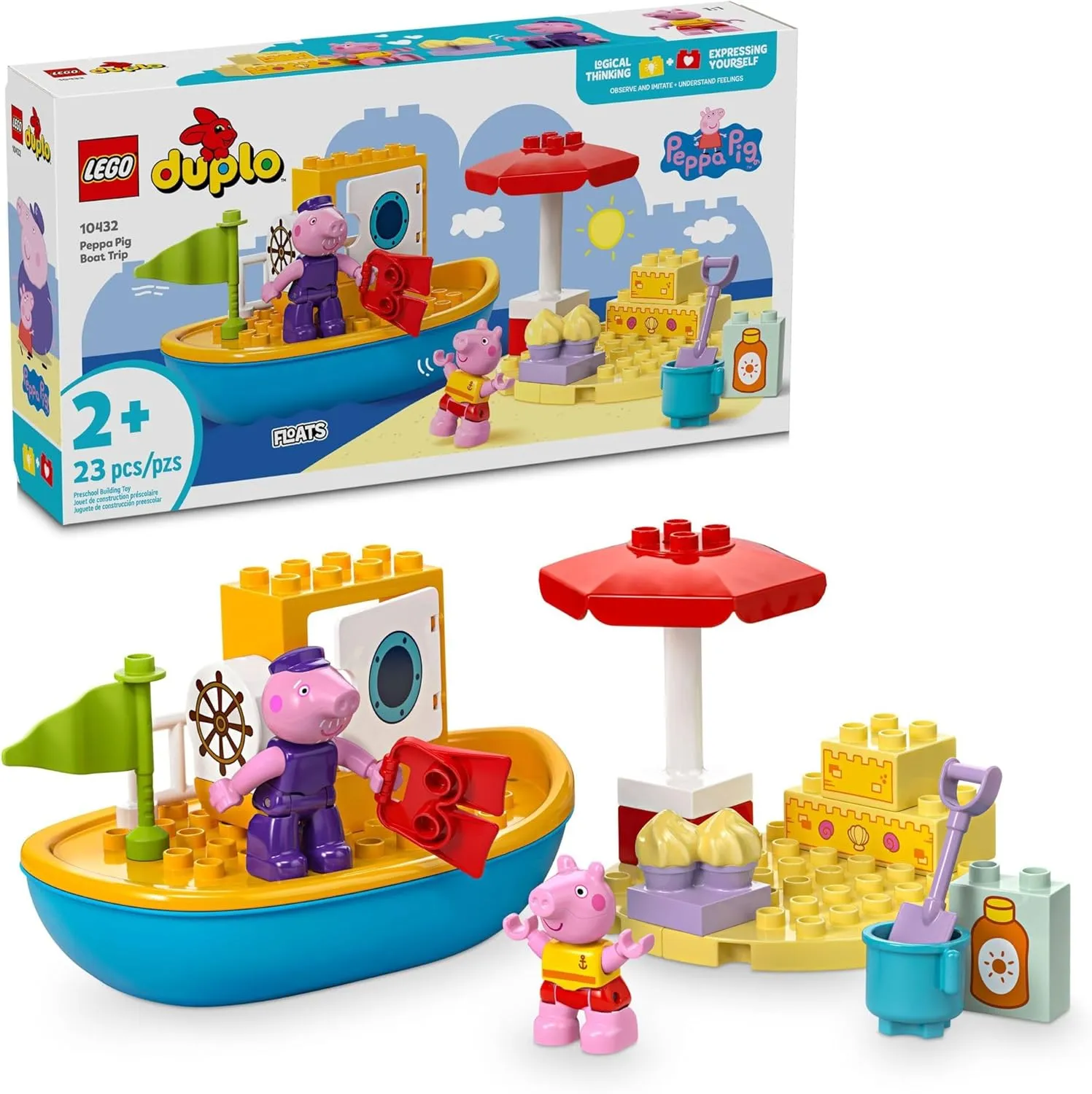Lego 10432 - Duplo Peppa Pig Boat Trip