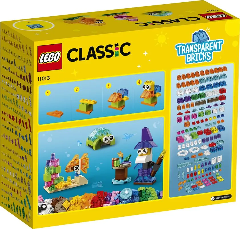 LEGO 11013 Classic Creative Transparent Bricks