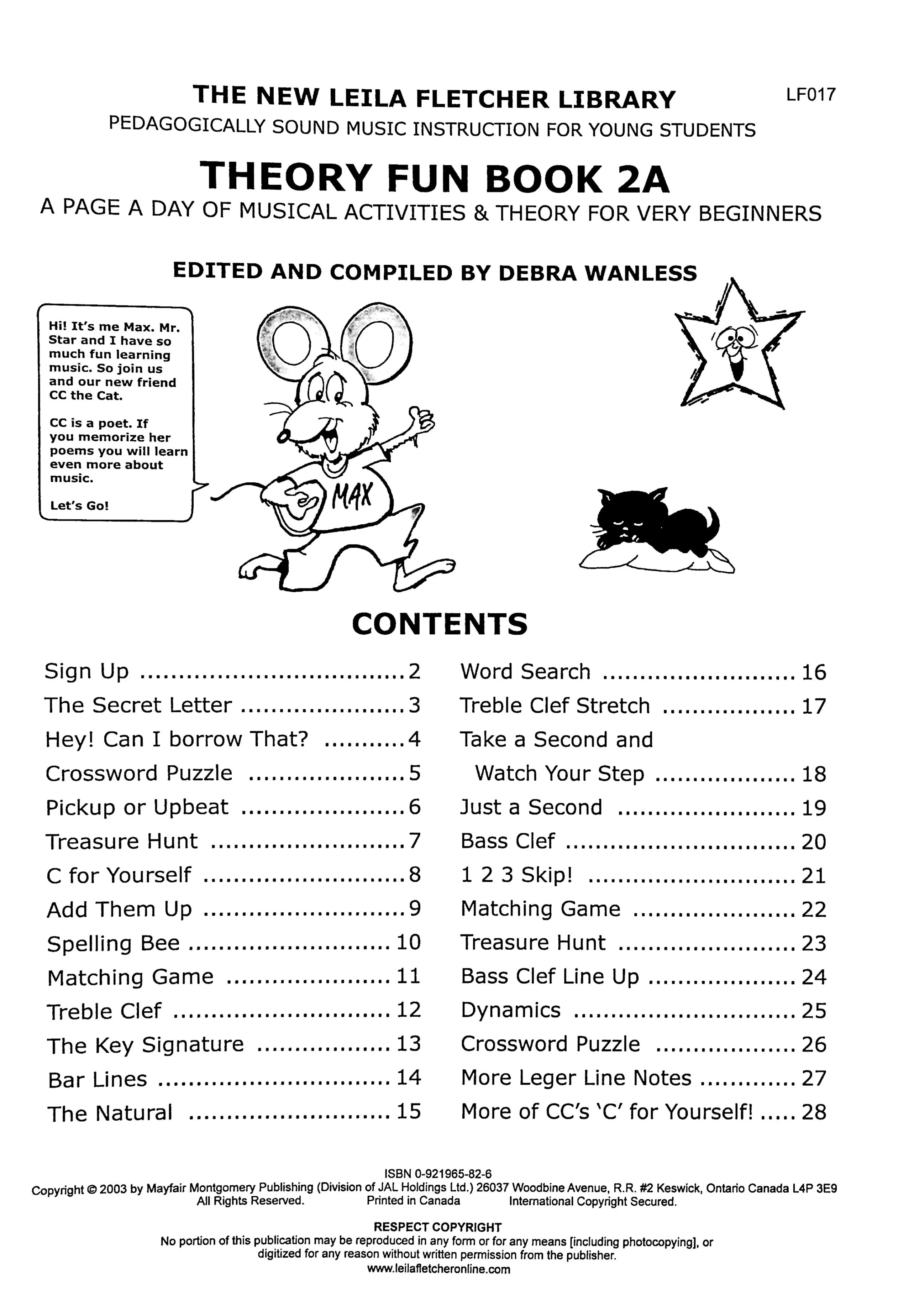 Leila Fletcher Theory Fun Book 2A