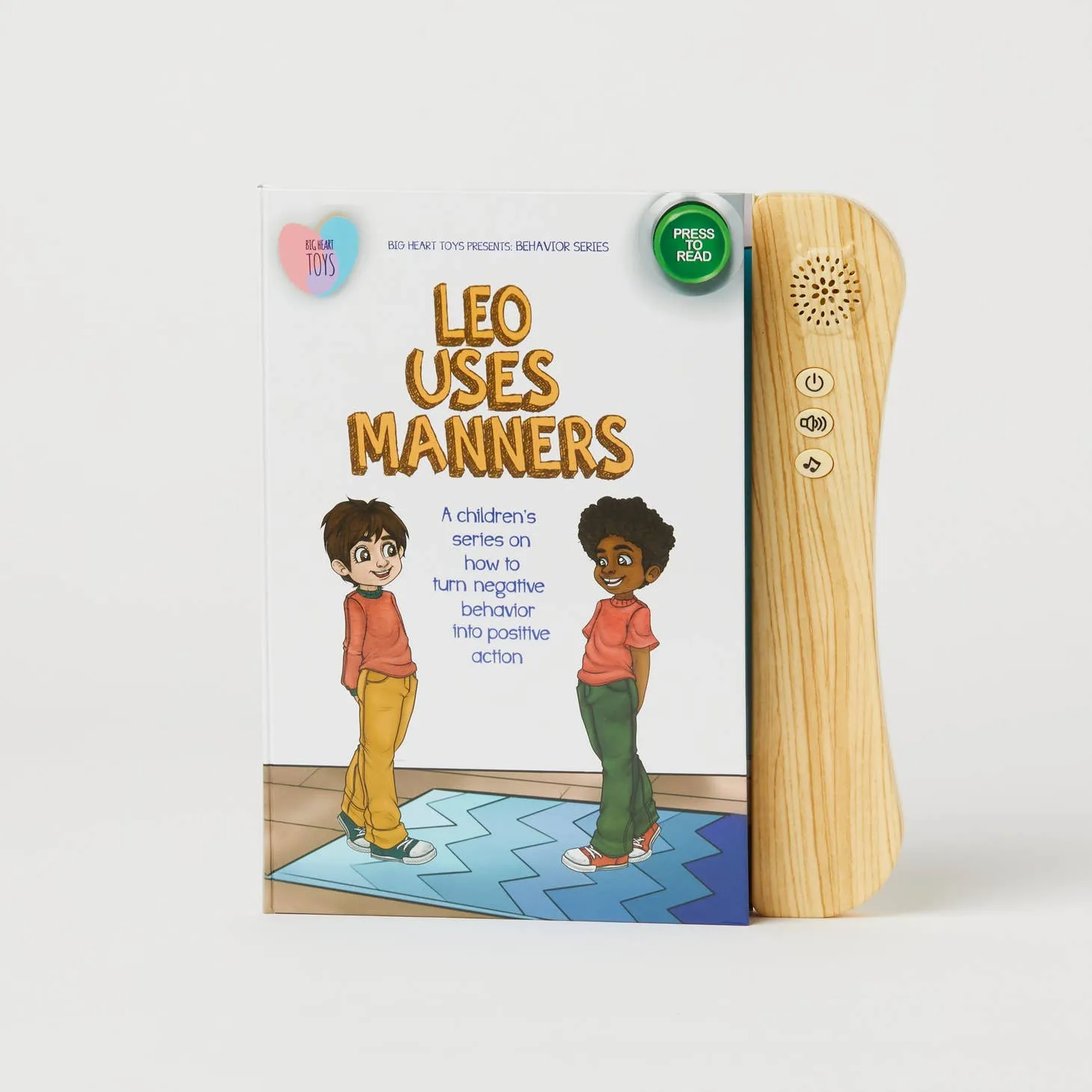 Leo Uses Manners Self-Reading Book