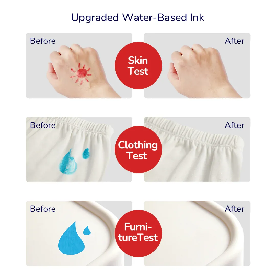 Let's Paint Washable Markers: 24 Colours