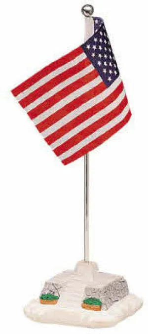 Miniature - American Flag on Pole