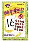 Numbers 0-25 Match Me Cards