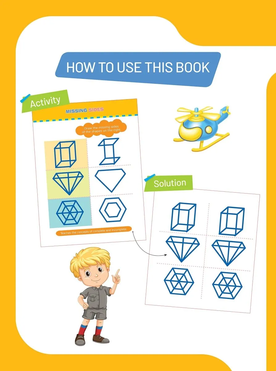 Om Books International Brain Games To Improve Memory Activity Book Level- 1