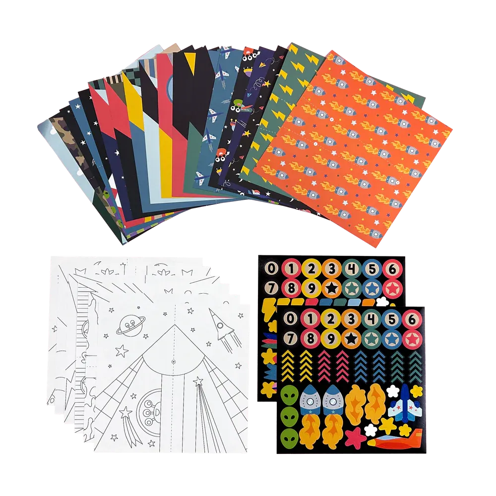 Ooly DIY Paper Airplanes Activity Kit