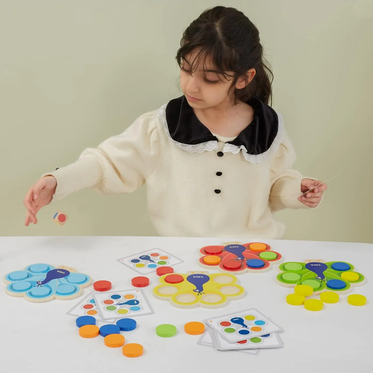 Peacock Colour Matching Game