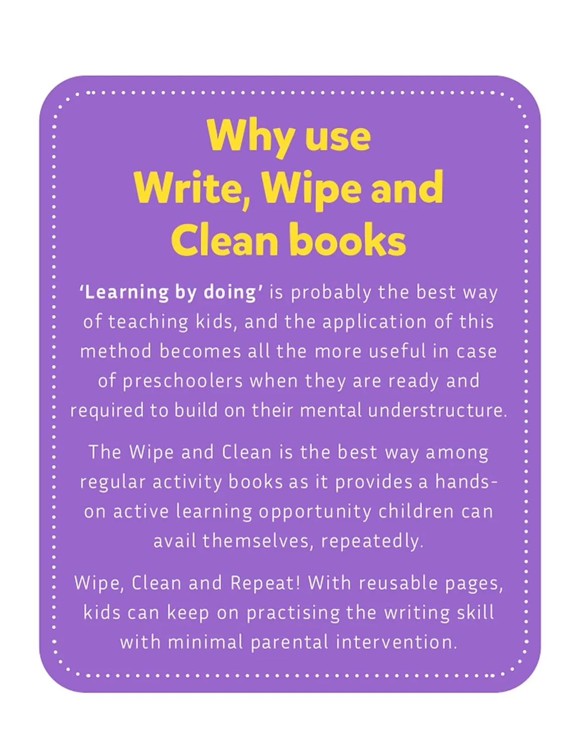 Pegasus Brain Booster-Wipe N Clean Book
