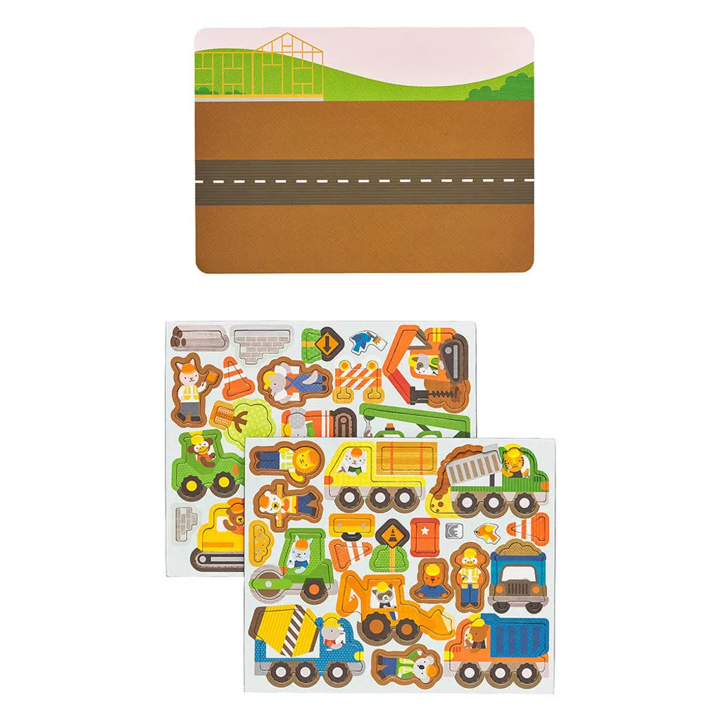 Petit Collage Magnetic Play Scene Construction