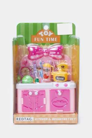 Pink Kitchen Set