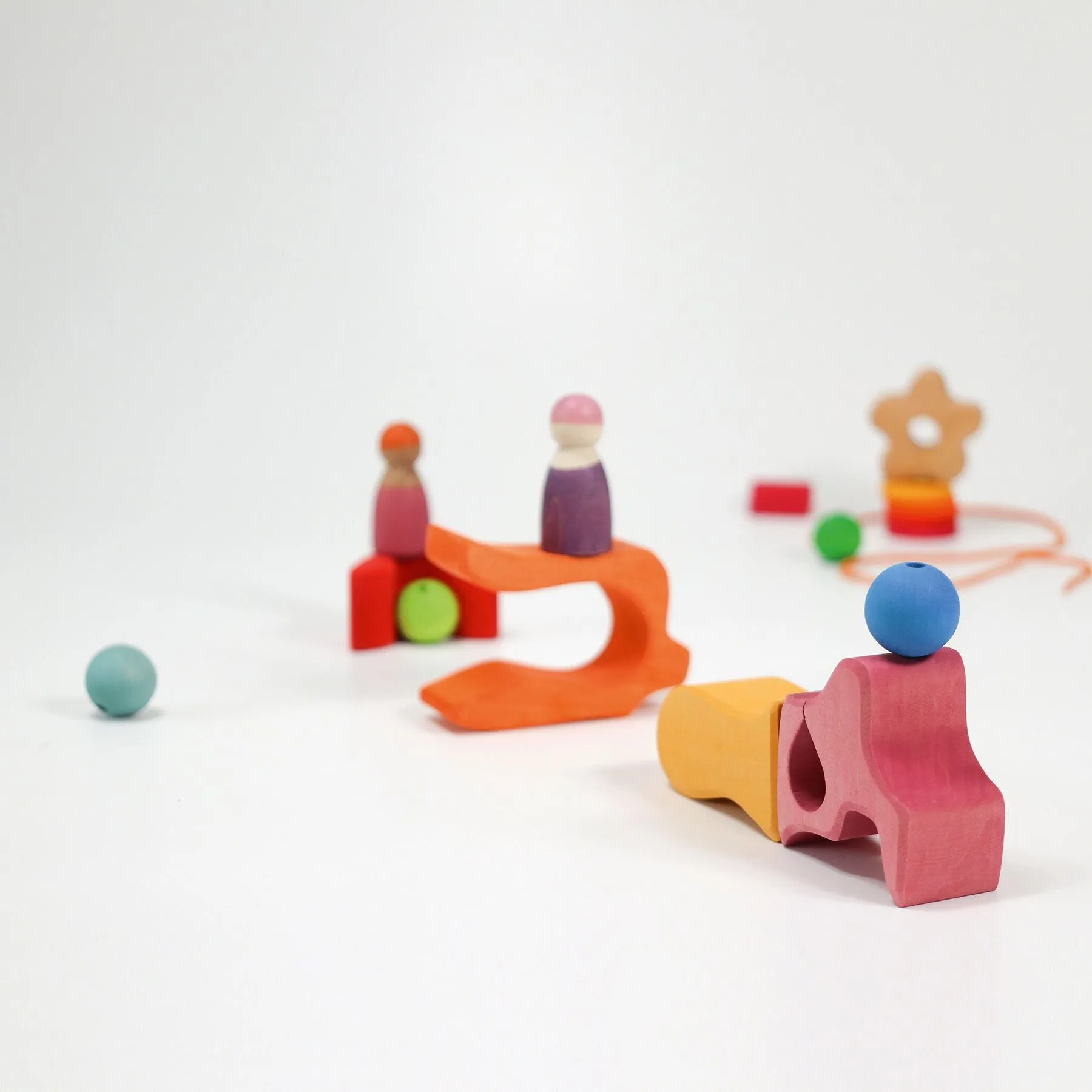 Play Down by the Meadow | Small World Playset | Wooden Toys for Kids | Open-Ended Play