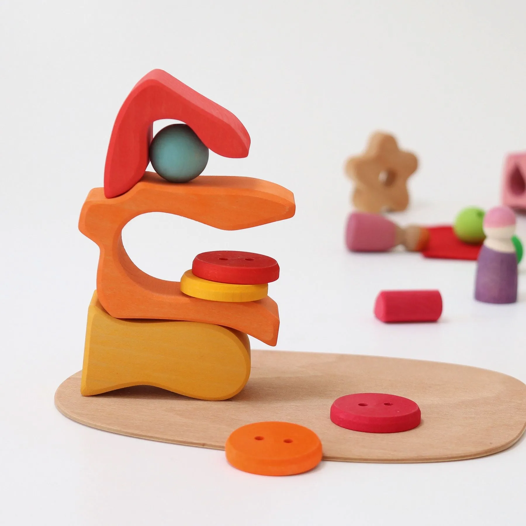 Play Down by the Meadow | Small World Playset | Wooden Toys for Kids | Open-Ended Play