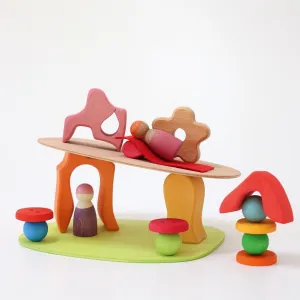 Play Down by the Meadow | Small World Playset | Wooden Toys for Kids | Open-Ended Play