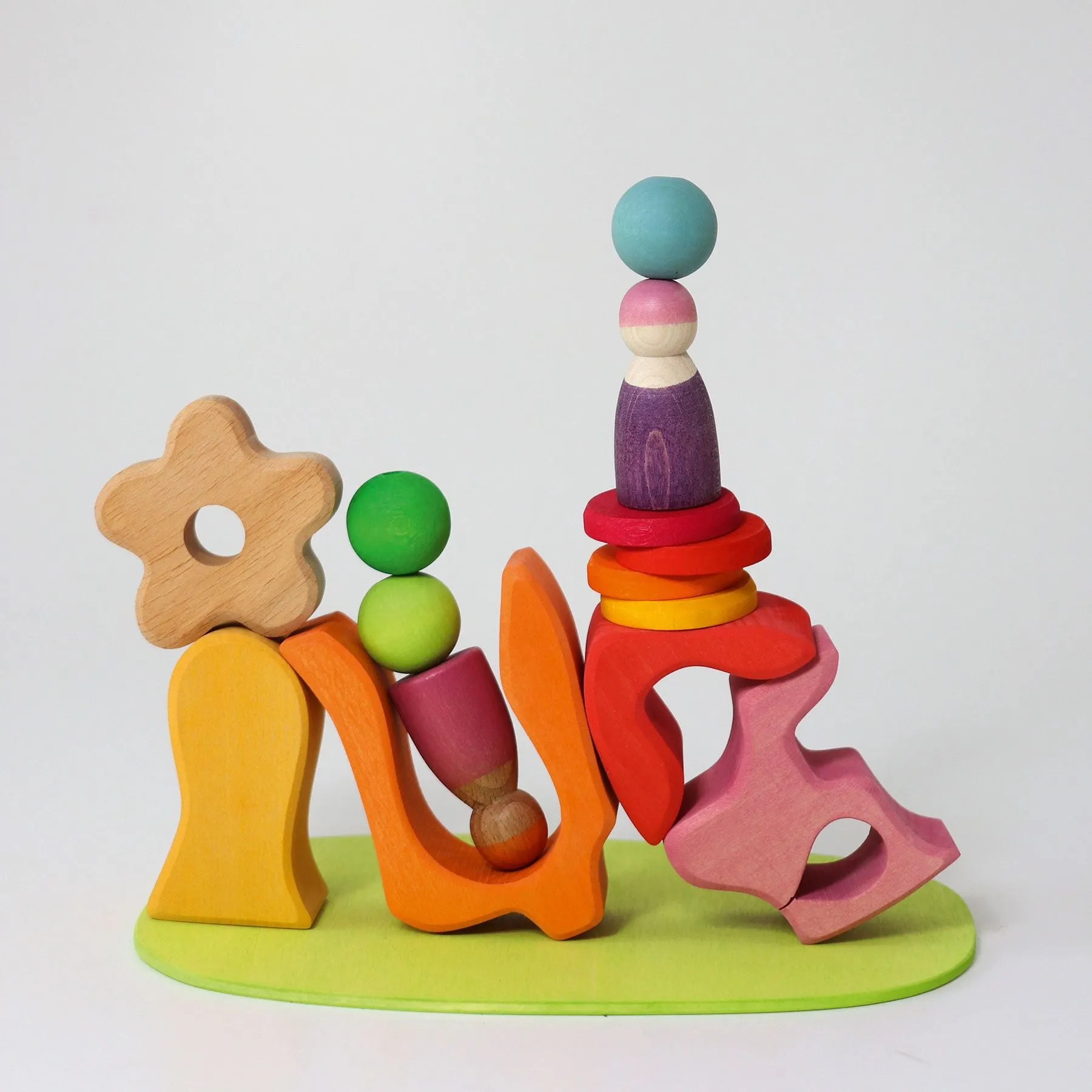 Play Down by the Meadow | Small World Playset | Wooden Toys for Kids | Open-Ended Play
