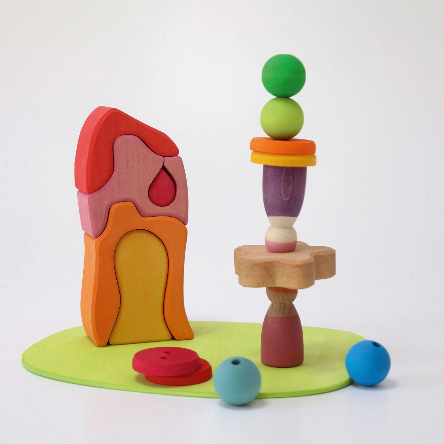 Play Down by the Meadow | Small World Playset | Wooden Toys for Kids | Open-Ended Play