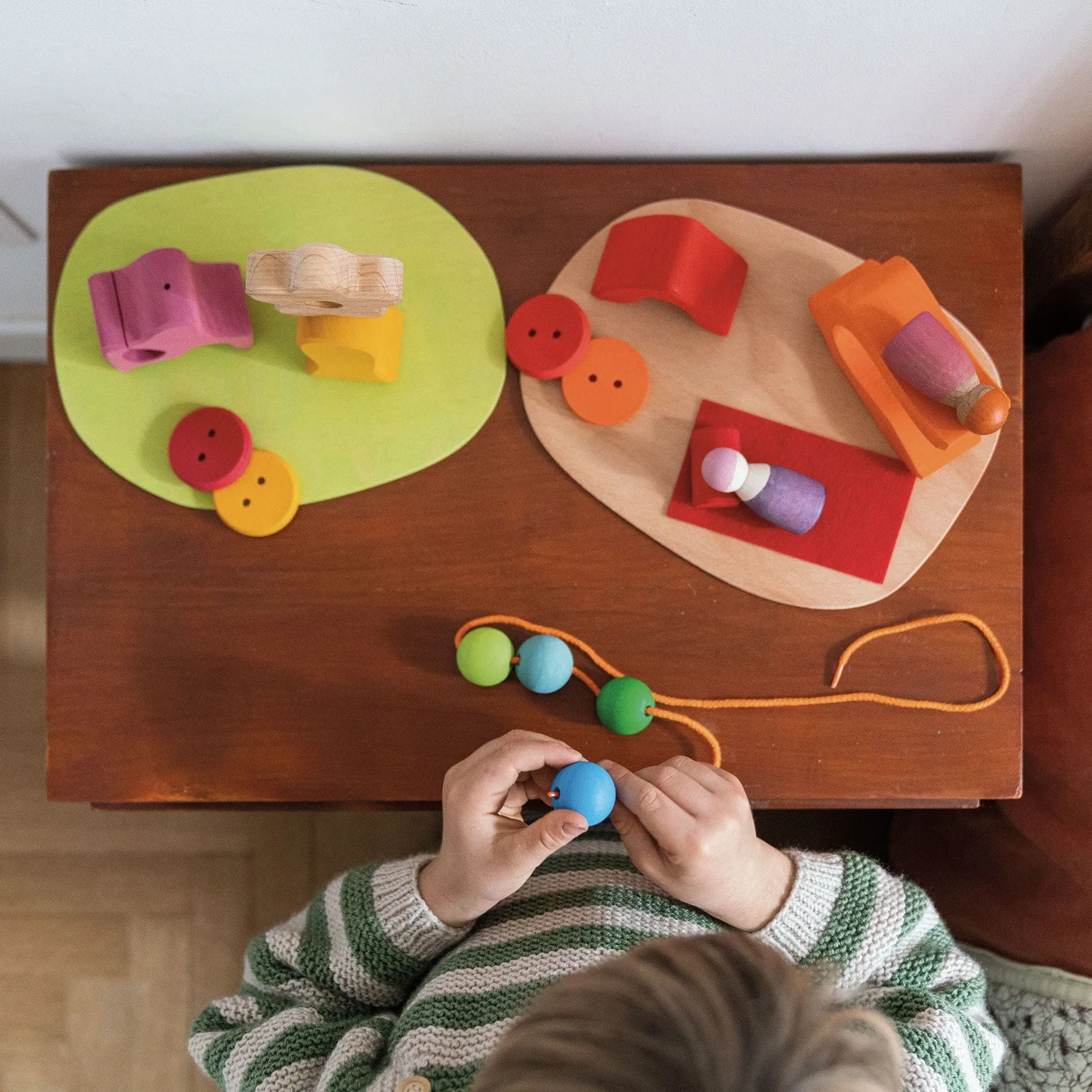 Play Down by the Meadow | Small World Playset | Wooden Toys for Kids | Open-Ended Play