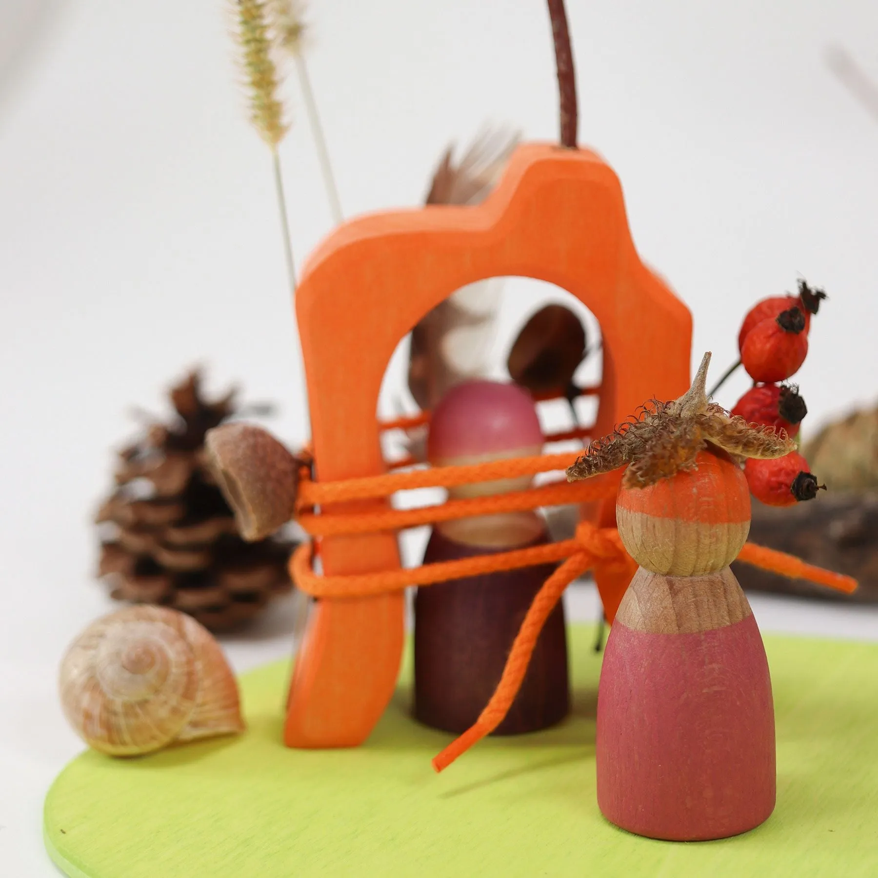 Play Down by the Meadow | Small World Playset | Wooden Toys for Kids | Open-Ended Play