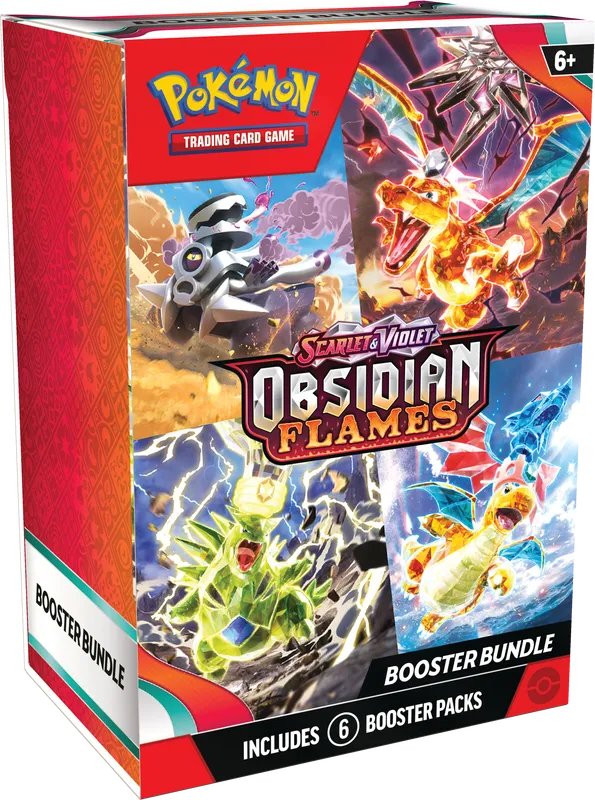 Pokemon TCG - 
Scarlet & Violet: Obsidian Flames Booster Bundle