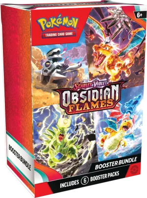 Pokemon TCG - 
Scarlet & Violet: Obsidian Flames Booster Bundle