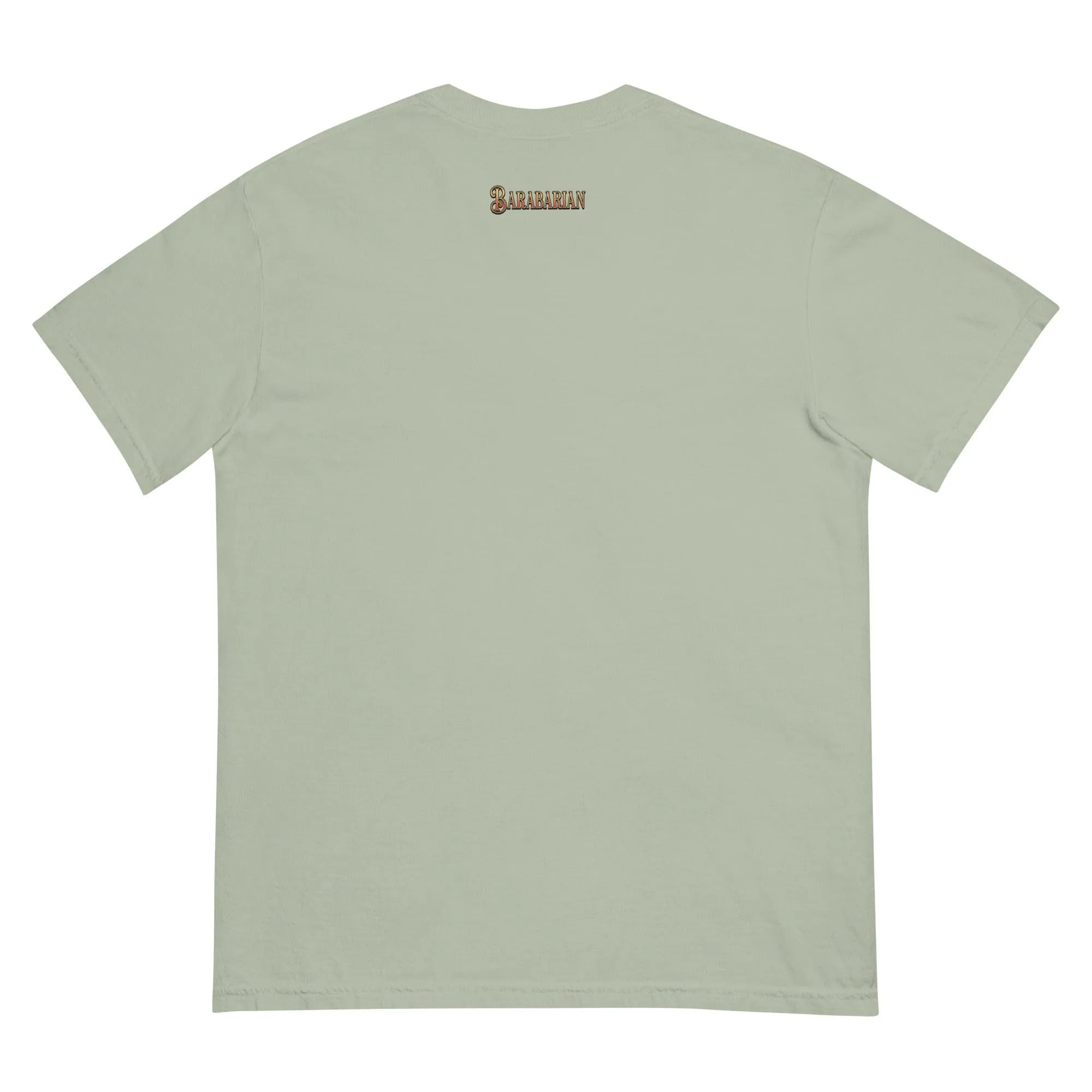"Axes Work When Words Won't" Barbarian Unisex Heavyweight T-Shirt
