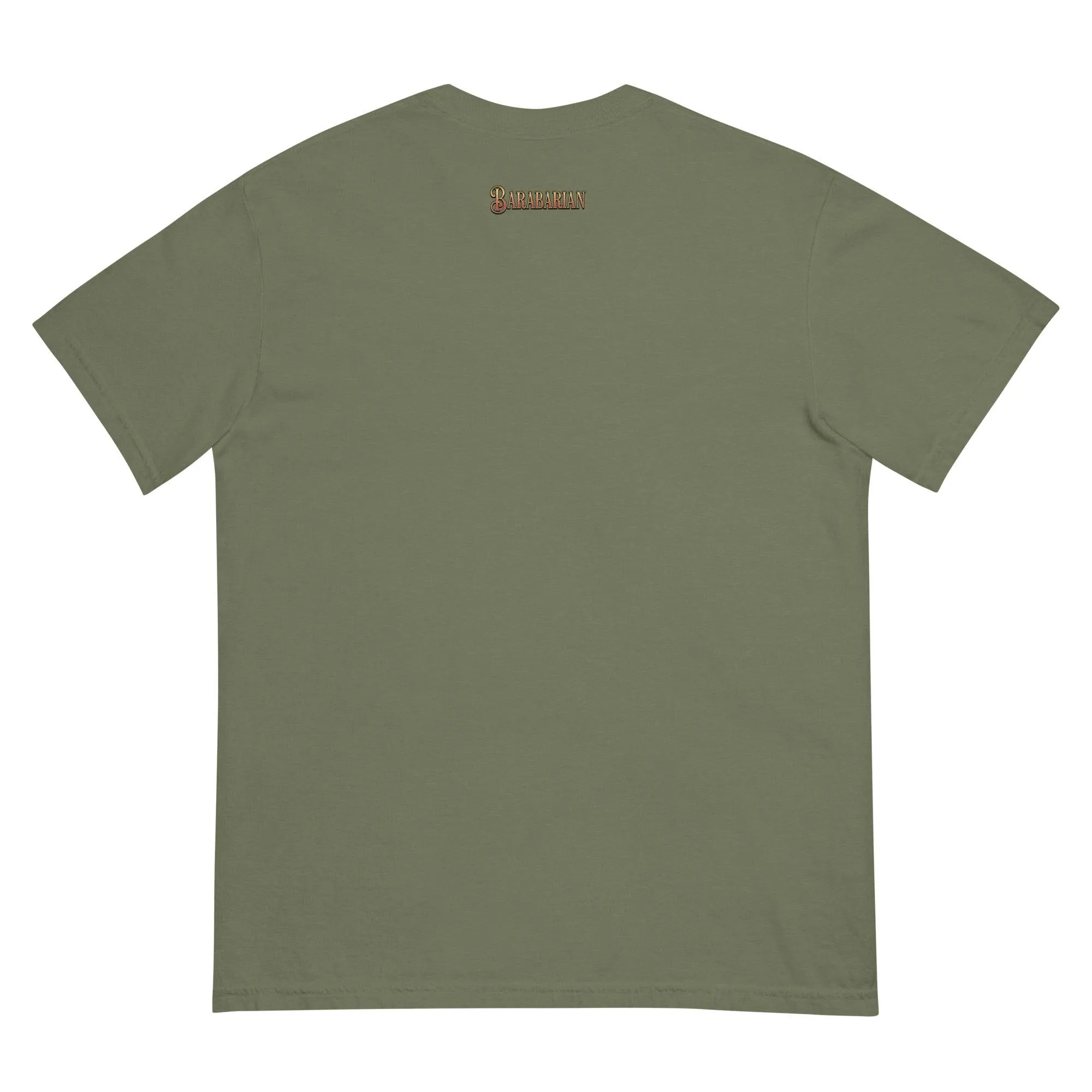 "Axes Work When Words Won't" Barbarian Unisex Heavyweight T-Shirt
