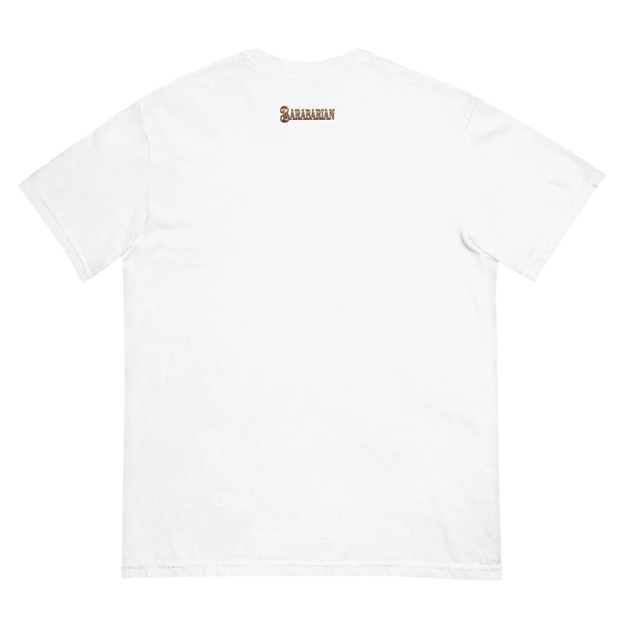 "Axes Work When Words Won't" Barbarian Unisex Heavyweight T-Shirt