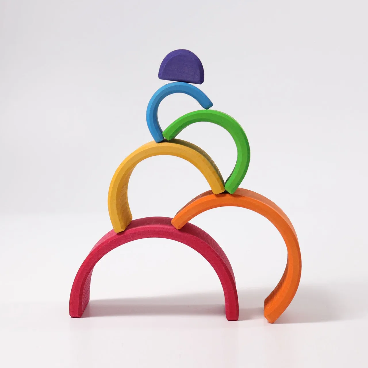 Rainbow | 6 Pieces | Wooden Toys for Kids | Open-Ended Play