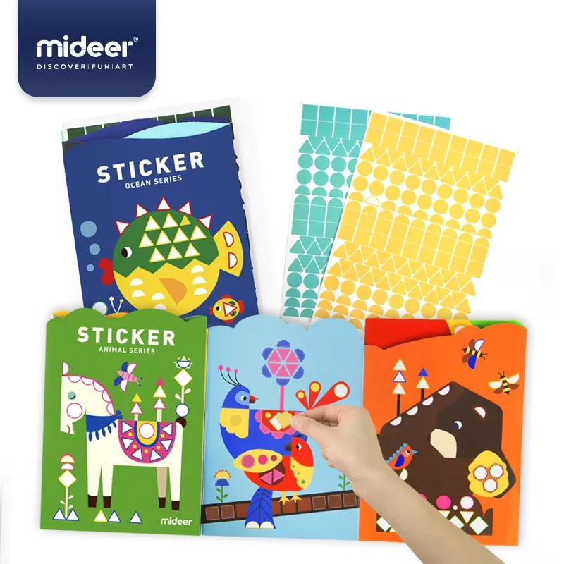 Sticker Book Kit: Animal Series