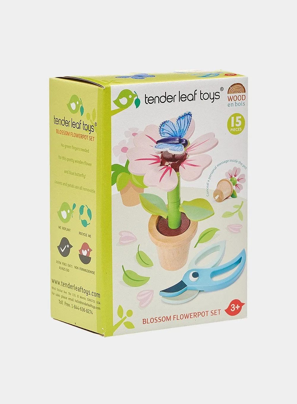 Tender Leaf Toys Blossom Flower Pot