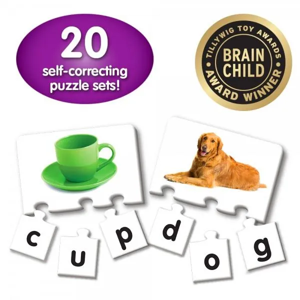 THE LEARNING JOURNEY MATCH IT! LETTERS PUZZLE