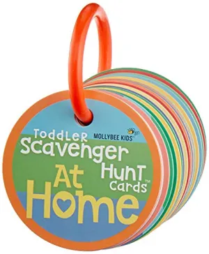 Toddler Scavenger Hunt Cooperative Card Game at Home
