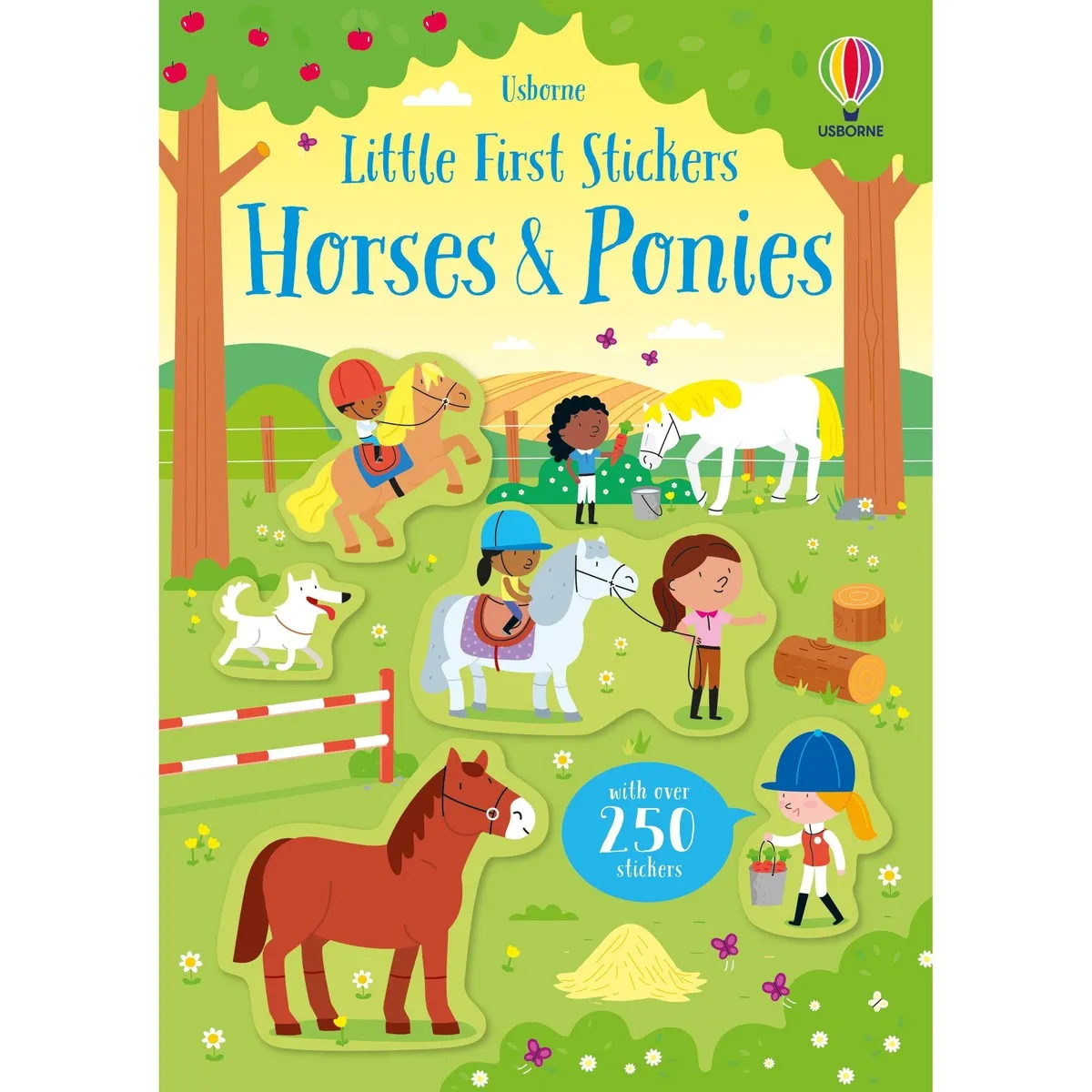 Usborne little first stickers horses and ponies
