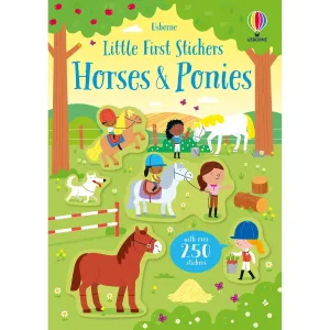 Usborne little first stickers horses and ponies