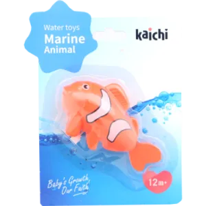 Wind-Up Bath Toy Orange Fish