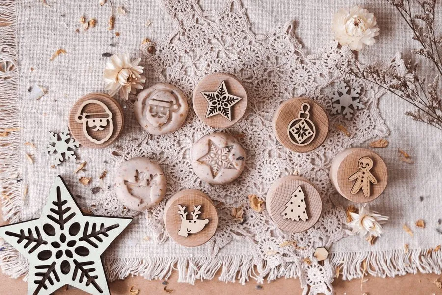 Wooden Stampers Christmas